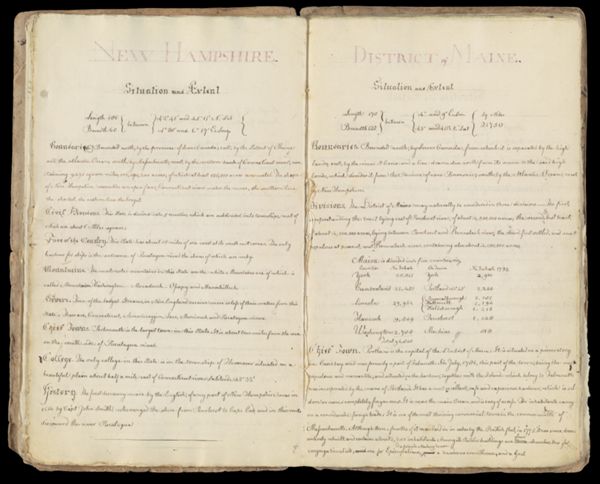 New Hampshire: Situation and Extent AND District of Maine: Situation and Extent