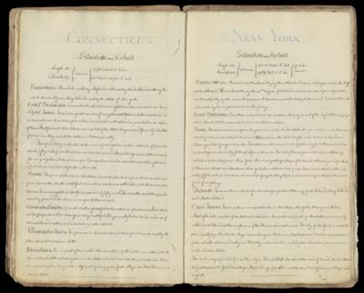 Connecticut: Situation and Extent AND New York: Situation and Extent 2