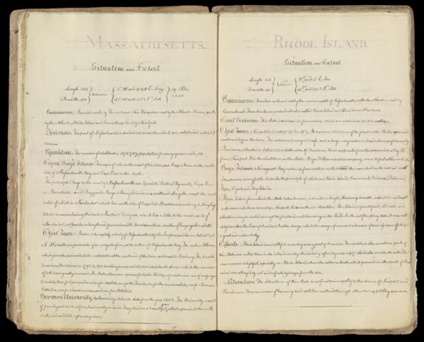 Massachusettes: Situation and Extent AND Rhode Island Situation and Extent