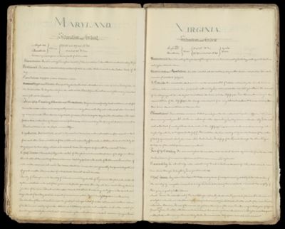 Maryland: Situation and Extent AND Virgina: Situation and Extent 2
