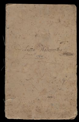 Lucia Wadsworth Geography Notebook, 1794. [Collections of the Maine Historical Society]