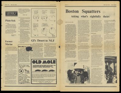 The Old Mole, number 24, pages 2 and 3
