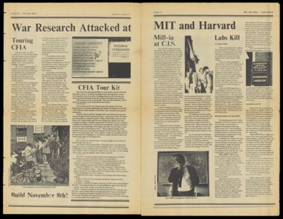 The Old Mole, number 24, pages 6 and 7