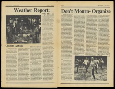 The Old Mole, number 24, pages 14 and 15
