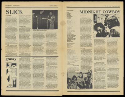 The Old Mole, number 24, pages 16 and 17
