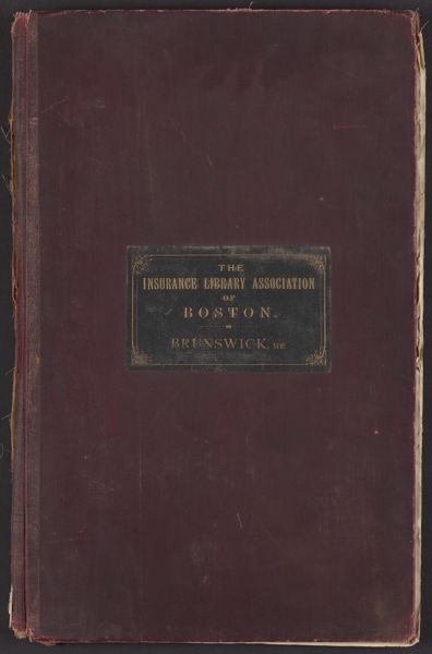 Brunswick, Cumberland County, Maine [Front cover]