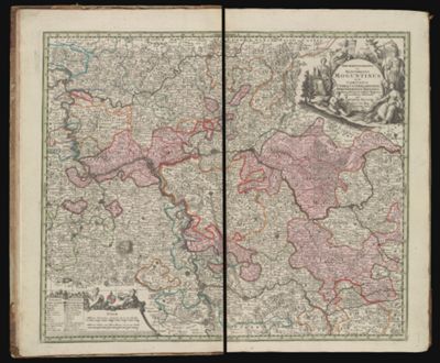 Archiepiscopatus et Electoratus Moguntinus ut et Comitatus Uterq, Catimelibocens, Wertheimensis Erpacens. aliaeque insertae et confines regiones accuratissime delineatae per...