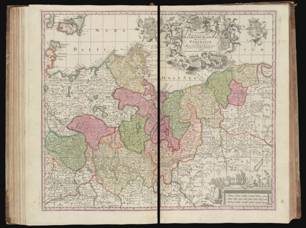 Marchionatus Brandenburgensis ducatus Pomerania et ducatus Mecklenburgicus...