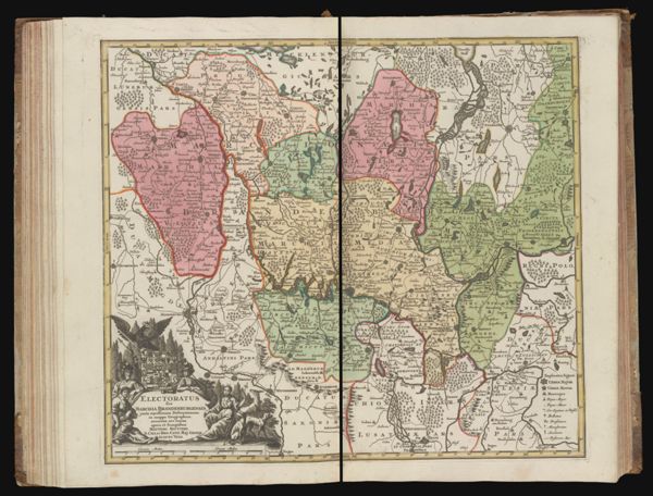 Electoratus sive Marchia Brandenburgensis, juxta novissimam delineationem in mappa geographica...