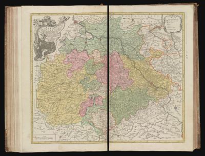 Saxoniæ superioris, Praesertim electoralis circulus, cum adjacentibus Ducatibus et Provinciis, simulque diligentissime annotatis postarum cursus et stationes. Mappa Geographica recens et accurate delinenta...