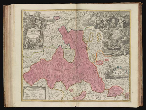 S.R.I. Principatus et Archiepiscopatus Salisburgensis cum Subjestis, Insertis, ac Finitimis Regionibus recenter et accurate elucbrantus per A.R.P.O. de G.O.S.B.S. in Michael-Beyrn opera...