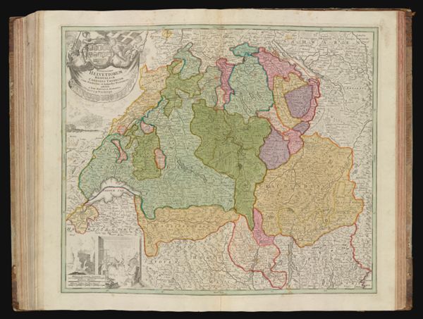 Potentissimae Helvetiorum Reipublicae Cantones Tredecim cum Foederatis et Subjectis Provinciis exhibiti...