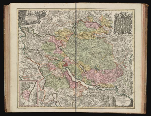 Delineatio Pagi Tigurini ex observatonibus recentissimis et accuratissimis. Accedit Seorsim in tabella Dominium Sax et Forsteck sculpsit ex excudit...