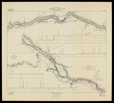River Surveys : Penobscot River Maine, Bangor to North Twin Lake, Plan and Profile