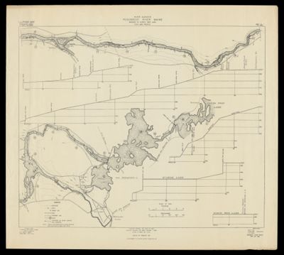 River Surveys : Penobscot River Maine, Bangor to North Twin Lake, Plan and Profile
