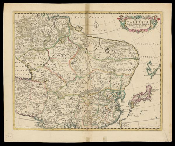 Magna Tartariae, Magni Mogolis Imperii, Japoniae & Chinae, Nova Descriptio