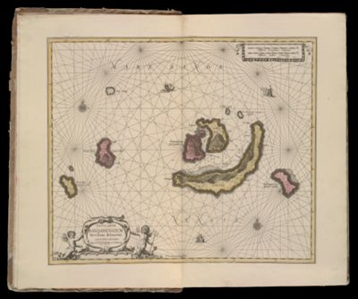 Insularum Bandanensium novissima delineatio. Amstelodami apud. P. Schenk et G. Valk. cum privil