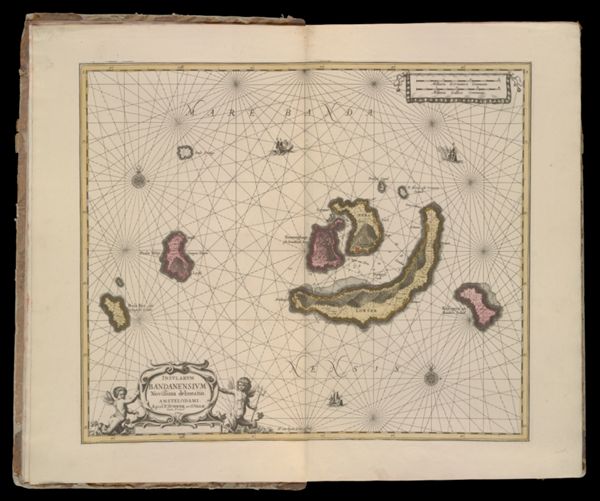 Insularum Bandanensium novissima delineatio. Amstelodami apud. P. Schenk et G. Valk. cum privil