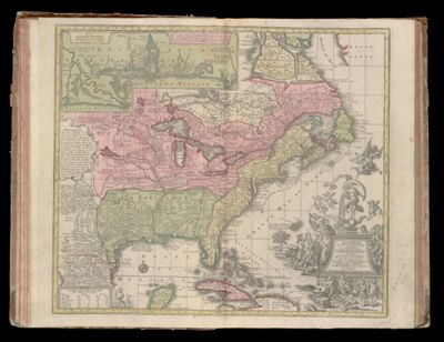 Accurata delineatio celeberrimae regionis Ludovicianae vel Gallice Louisiane ol Canadae et Floridae adpellatione in Septemtrionali America descriptae quae hodie nomine fluminis Mississippi vel St. Louis per colonias et navigationes Gallorum ob immensas opes et adfluentiam magis magisque inclareseit ex fide digrass. Itinerariis consignata et in lucem edita cura et manu Matthaei Seutteri, S.C.M.G. Augustan. Cu Grat, et Pr. S.R.I. Vicariatg in part Rh. Sueu, et Fur. Francon.