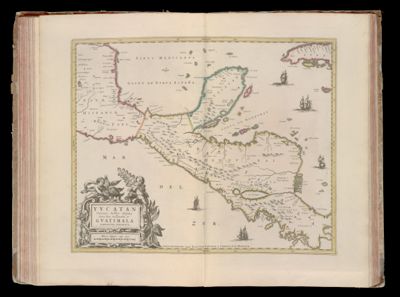 Yucatan Conventus juridici Hispaniae noca pars occidentalis et Guatimala conventus juridicus.