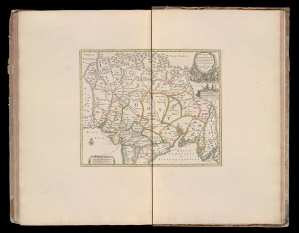 Royaume du Grand Mogol. acec tous les pays qui en dependent, suivant les les relations des plus fideles voyageurs, nouvellement donné au public par Pierre-Vander AA Marchand Libraire a Leide.