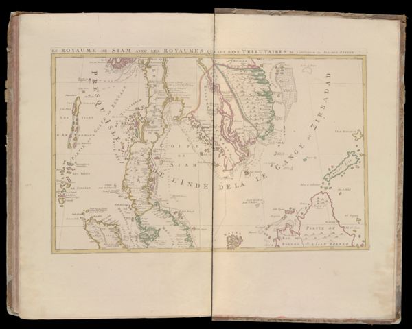 Le Royaume de Siam avec les Royaumes qui luy sont Tributaires &c. A Amsterdam Chez Joachim Ottens.
