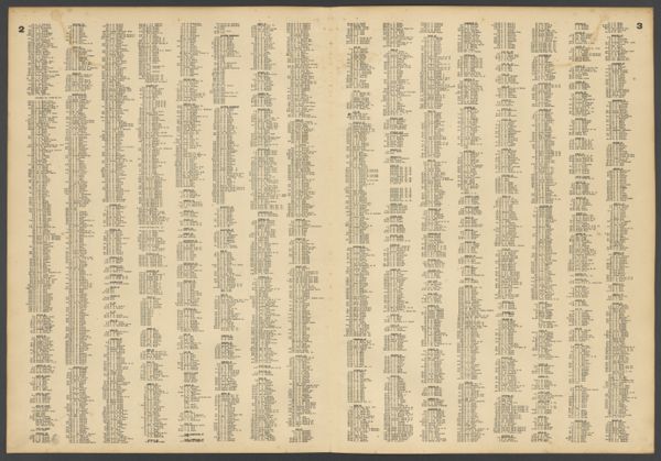 Street index pages 2 and 3