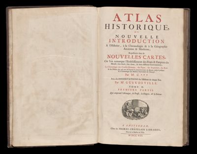Atlas Historique, ou Nouvelle Introduction A l'Histoire, a la Chronologie & a la Geographie Ancienne & Moderne... Tome II. Qui comprende l'Allemagne, la Prusse, la Hongrie, & la Boheme. A Amsterdam, Chez les Freres Chatelain Libraires, pres de la Maison de la Ville. M DCC VIII.