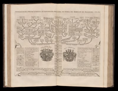 Genealogie de la maison d'Anhalt, ses differentes branches, ses titres, ses armes, et ses alliances. Tom. 2. No. 19.