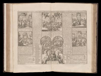 Carte du gouvernement ecclesiastique civil et militaire de l'Empire, de l'ordre Teutonique, et de Malte, et des villes Anseatiques Tome 2. No. 29