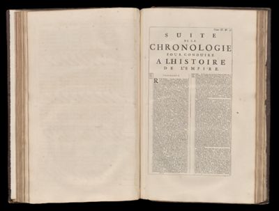 Tome II. No. 32 Suite de la chronologie pour conduire a l'histoire de l'Empire.