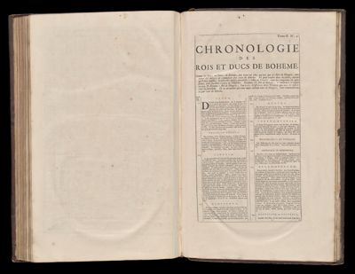 Tome II. No. 41 Chrolonlogie des Rois et Ducs de Boheme.
