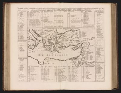 Carte Geographique de L'Asie Mineure...
