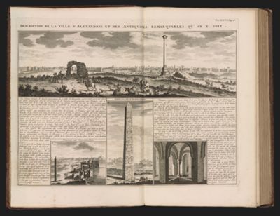 Description de la Ville d'Alexandrie et dés Antiquities remarquables qu' on y voit.