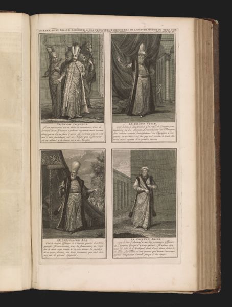 Portraits du Grand Seigneur & des principaux officiers de l'Empire Ottoman...