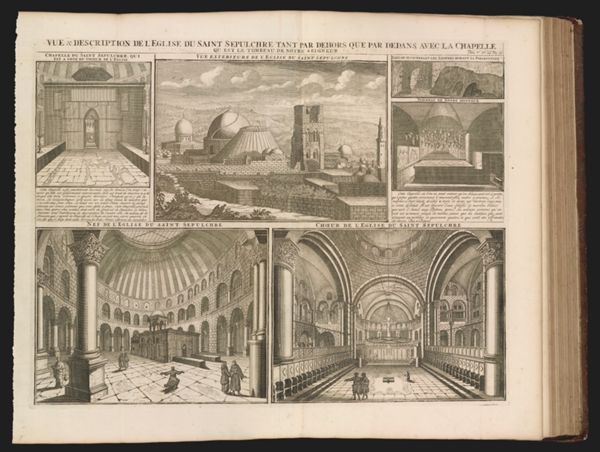Vue & description de l'Eglise du Saint sepulchre...