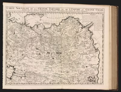Carte nouvelle de la Grande Tartarie ou de l'Empire du Grand Cham...