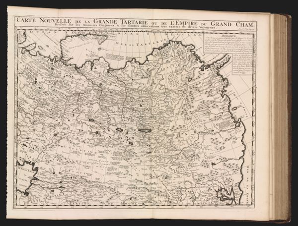 Carte nouvelle de la Grande Tartarie ou de l'Empire du Grand Cham...