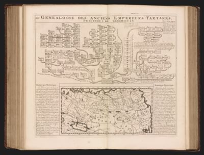 (suc) Genealogie des anciens Empereurs Tartares, descendus de Genghiscan.