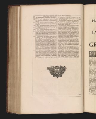 Chronologie historique des cans des Tartares.