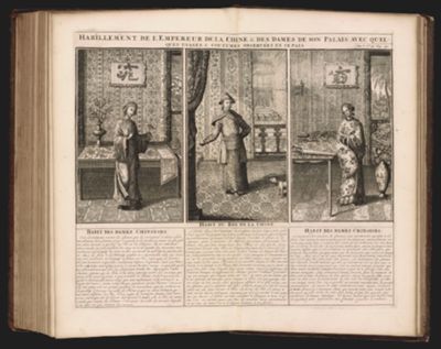 Habillement de l'Empereur de la Chine & des dames de son palais...