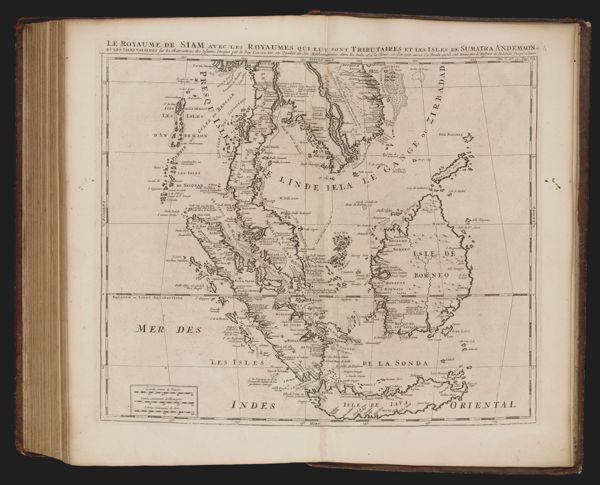 Le Royaume de Siam avec les Royaumes qui luy sont tributaries et les Isles de Sumatra Andemaon etc,...
