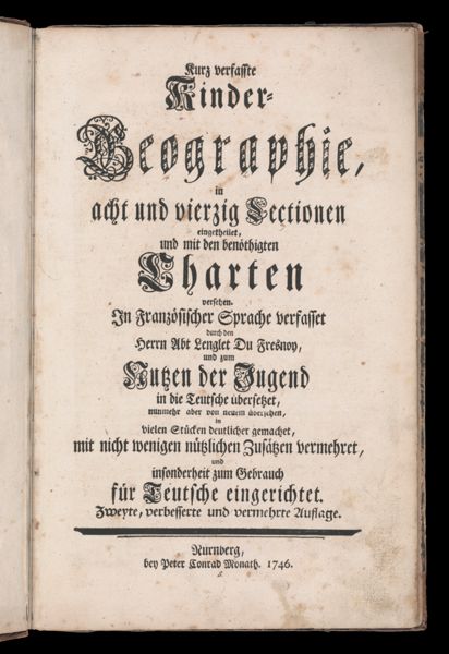 Kinder Geographie [Title page]