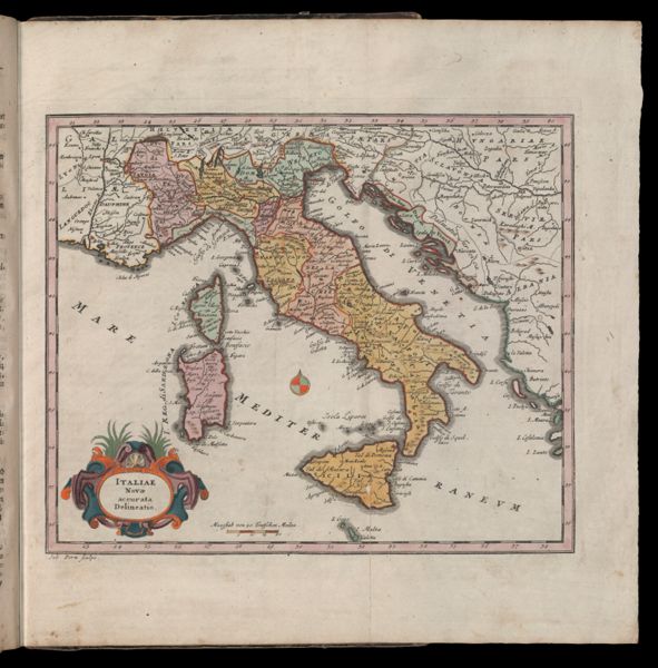 Italiae Novae accurata Delineatio.