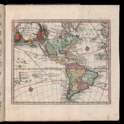 Totius Americæ descriptio Nova.