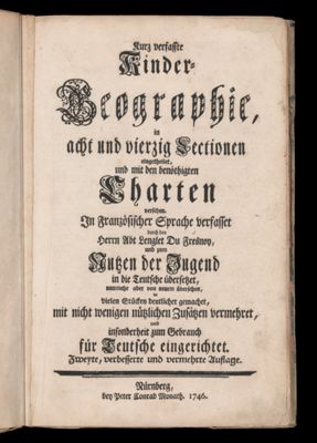 Kinder Geographie [Title page]