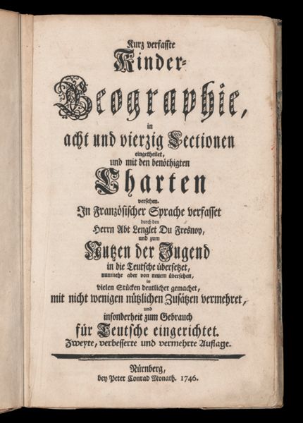 Kinder Geographie [Title page]