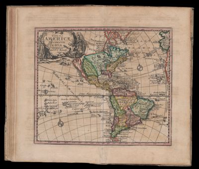 Totius Americæ descriptio Nova.