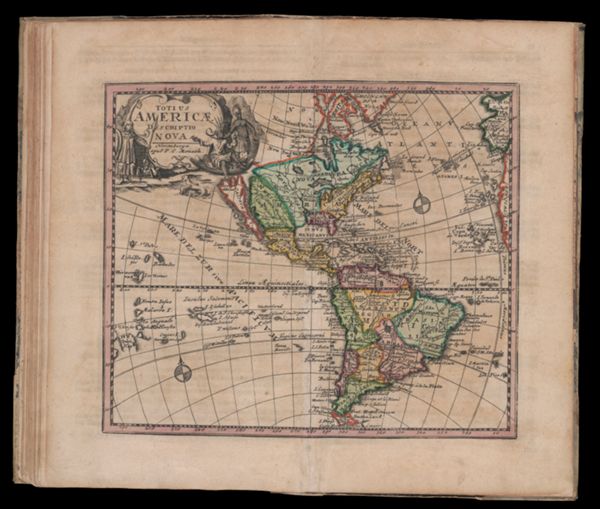 Totius Americæ descriptio Nova.