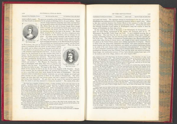 Mrs. Esther Reed. - Mrs. Sarah Bache.